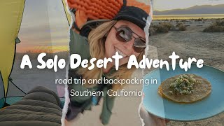 Solo Road Trip, Camping, and Backpacking in Southern California