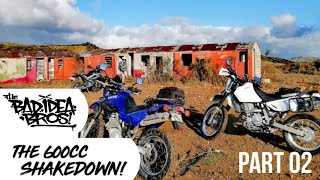 The 600cc Shakedown Adventure Ride! | CRF Rally, DR650 & XT600 | New Zealand