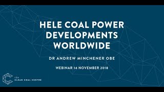 HELE Coal Power Plants Worldwide | IEACCC Webinars