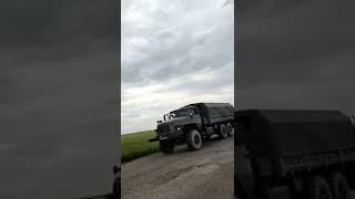 Russian Ka-52 flying low over Russian forces