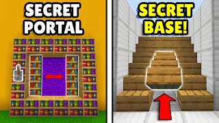 MINECRAFT: 5+ MIND-BLOWING Redstone Hacks & Tricks!