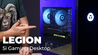 A Prebuilt for Both Creators and Gamers. The Lenovo Legion Tower 5i Gaming Desktop PC