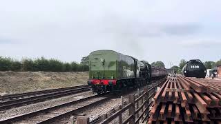 60163 ‘Tornado’ departs Quorn and Woodhouse 1/9/2024