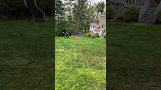 Practicing my golf short game at home