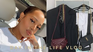 DAY IN THE LIFE VLOG | How I Shoot My Blog Looks + Quick Mall Run