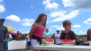 Watermelon Eating Contest © Ron Bailey