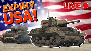 Expimy USA w WAR THUNDER ❤💙🤍 (STREAM PO POLSKU) 🇵🇱