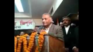 V K Singh Speech