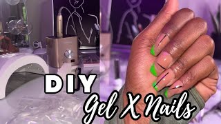 DIY GEL X NAILS AT HOME!  Save your coins and go on Amazon NOW fren..