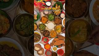 30+ Items Best Bengali Buffet of Kolkata 😍😋 #shorts #buffet #bengalfood #kolkatafoodies