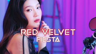 red velvet 'queendom' but the instrumental is iz*one 'fiesta'