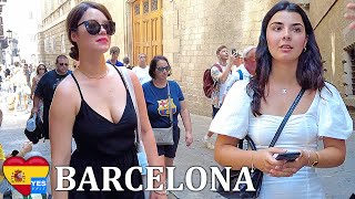 🇪🇸 BARCELONA DOWNTOWN DISTRICT SPAIN 2023 [FULL TOUR]