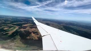 Lufthansa CRJ900 landing, ZRH