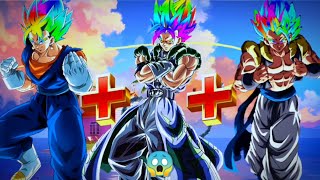 WHO IS STRONGEST? RAINBOW GOGETA+GOGITA+VEGITO VS ALL || ROAD TO 1K SUBSCRIBER