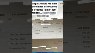 Steve Harvey : A woman received a bill of $40