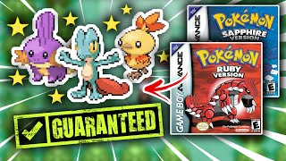 Get ANY SHINY Starter in Pokémon Ruby/Sapphire | RNG Manipulation Full Guide