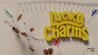 Шарик играет тему Lucky Charms на разных инструментах!!