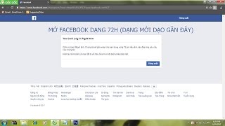 Mở Khóa Facebook Dạng 72H (You Can't Log In Right Now)