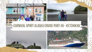 Carnival Spirit Alaska: Pt 6 | Ketchikan | Hovercraft Tour | Creek Street | Salmon | July/Aug 2023