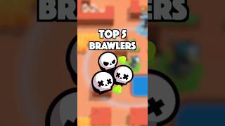 BEST BRAWLERS FOR DUO SHOWDOWN! (June 2024) #brawlstars #brawlstarsmemes #shorts