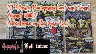 RPGCrate Box Opening Lost and Found August 2017