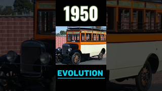 Evolution of Bus 1950 - 2023