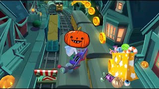 Играю в Subway SURFERS Хеллоуин 🎃