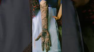 bridal mehendi|| flower design mehendi || front hand mehendi #youtube #mehndi #music #music #mehndi