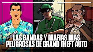 Las 5 BANDAS y MAFIAS MAS PELIGROSAS de GRAND THEFT AUTO (GTA 2 a GTA 5) (Loquendo) | Sebastián Cage