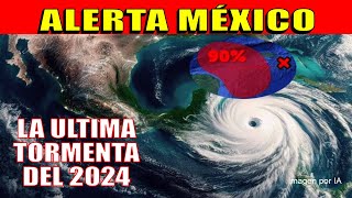 🚨ALERTA MÉXICO: TORMENTA SARA AMENAZA EL TERRITORIO.  #Veracruz  #Tabasco #Tamaulipas #Campeche