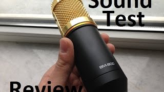 Best Budget Microphone! BM-800 Condenser Microphone Review And Sound Test (Gearbest)