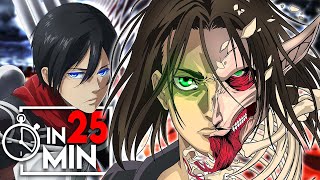 ATTACK ON TITAN STAFFEL 4 PART 2 IN 25 MINUTEN