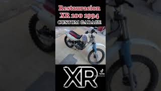 HONDA XR100 1994 — CUSTOM GARAGE