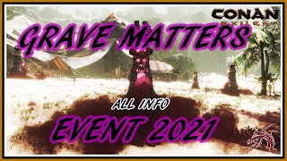 Conan Exiles: Grave Matters Event 2021 (All Info)