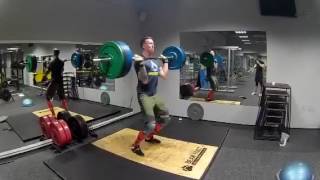 Pepa. Hang Power Clean 2x 85kg