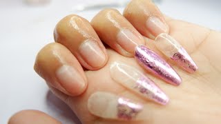 HOW TO REMOVE POLYGEL NAIL EXTENSIONS! SUPER EASY! Salamat Shopee