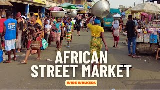 Alone in GHANA: Accra's Largest African Market 2024