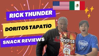 Can we handle Doritos TAPATÍO? | 🇺🇸 🇲🇽 Snack Review