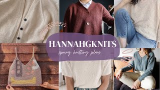 Spring Knitting Plans - Cardigans, Intarsia, and Knit Tees