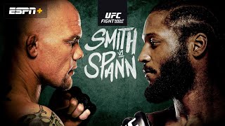 UFC Fight Night: Smith vs Spann FULL card predictions