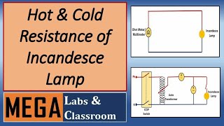 Hot & Cold Resistance of incandesce Lamp / Hot & Cold Resistance of Lamp / Hot Vs. Cold Resistance