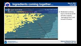 NWS Atlanta Special Weather Briefing / 2:00 PM May 8, 2024