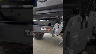 Tow bar installation from @TAGTowbars  #tagtowbars #hzj75 #offroad #landcruiser