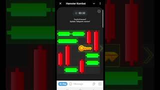 Hamster mini game solving 5 august. حل چالش بازی همستر ۵ آگست