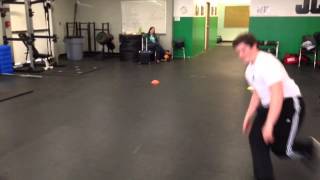 Agility Drill With Visual And Audible Reactive