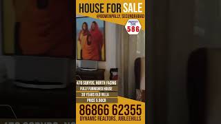 ID #JH588 // HOUSE FOR SALE// BOWENPALLY SECUNDRABAD TADBUND