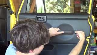 Jeep Wrangler TJ Update #48 "Removing & Painting Door Panels"