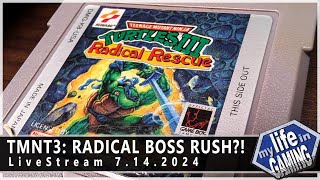 Teenage Mutant Ninja Turtles: Radical Rescue Boss Rush?! (Game Boy) :: LIVE STREAM