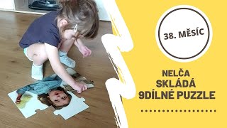 Nelča skládá 9dílné puzzle  - 11. října 2022