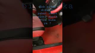 Penyebab pintu tidak terkunci ( Alarm) #shorts #automantul